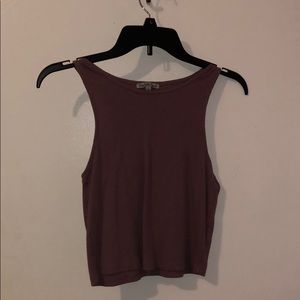 Purpleish cop top. Perfect for the summer!